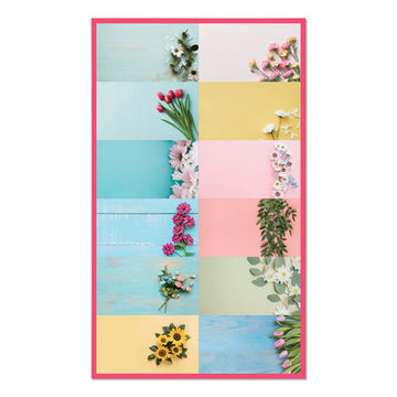 Blueline® Romantic Wall Calendar, Romantic Floral Photography, 12 X 17, Multicolor-white Sheets, 12-month (jan To Dec): 2022 freeshipping - TVN Wholesale